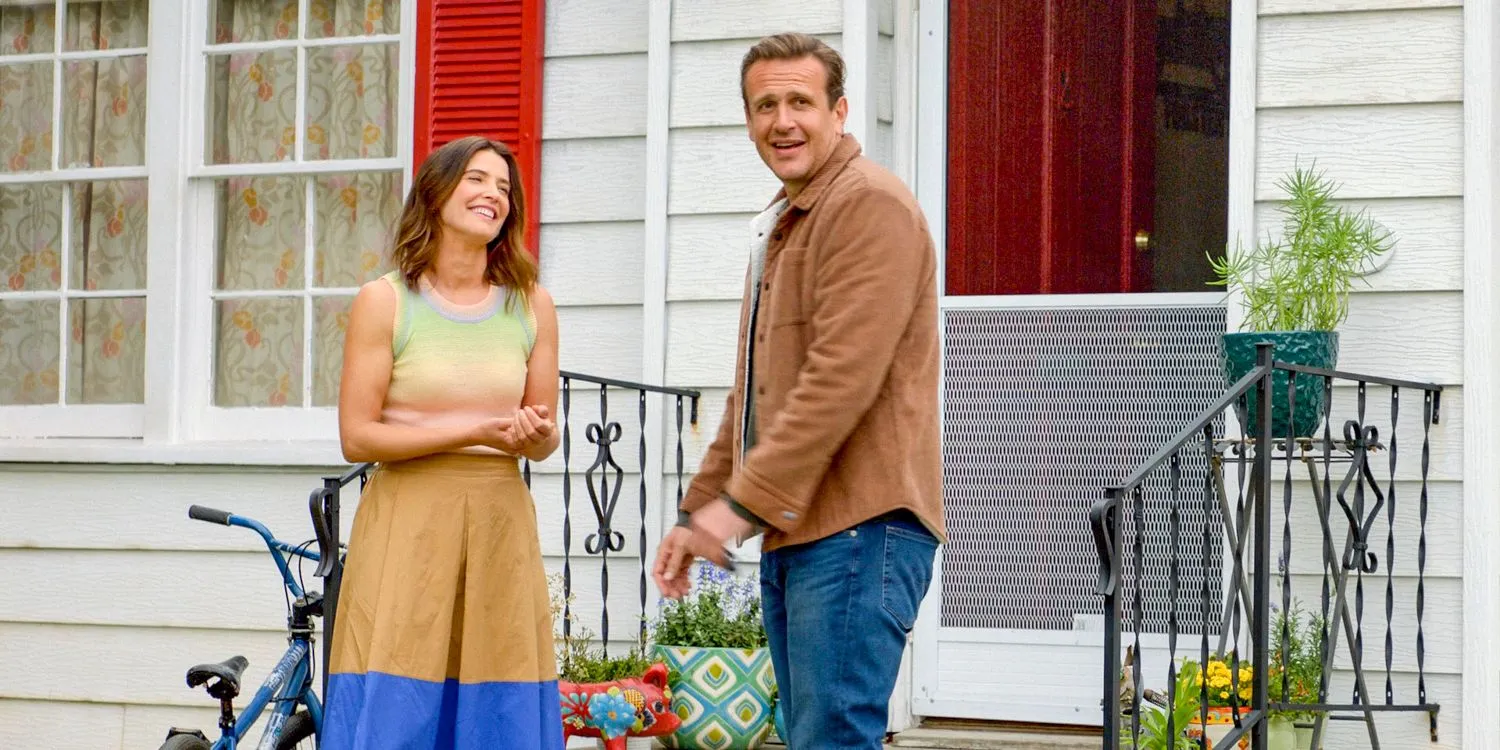 Sofi (Cobie Smulders) et Jimmy (Jason Segel) discutent