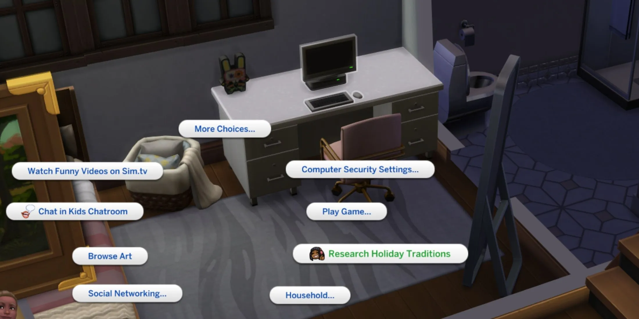 Pesquise tradições de feriados no The Sims 4