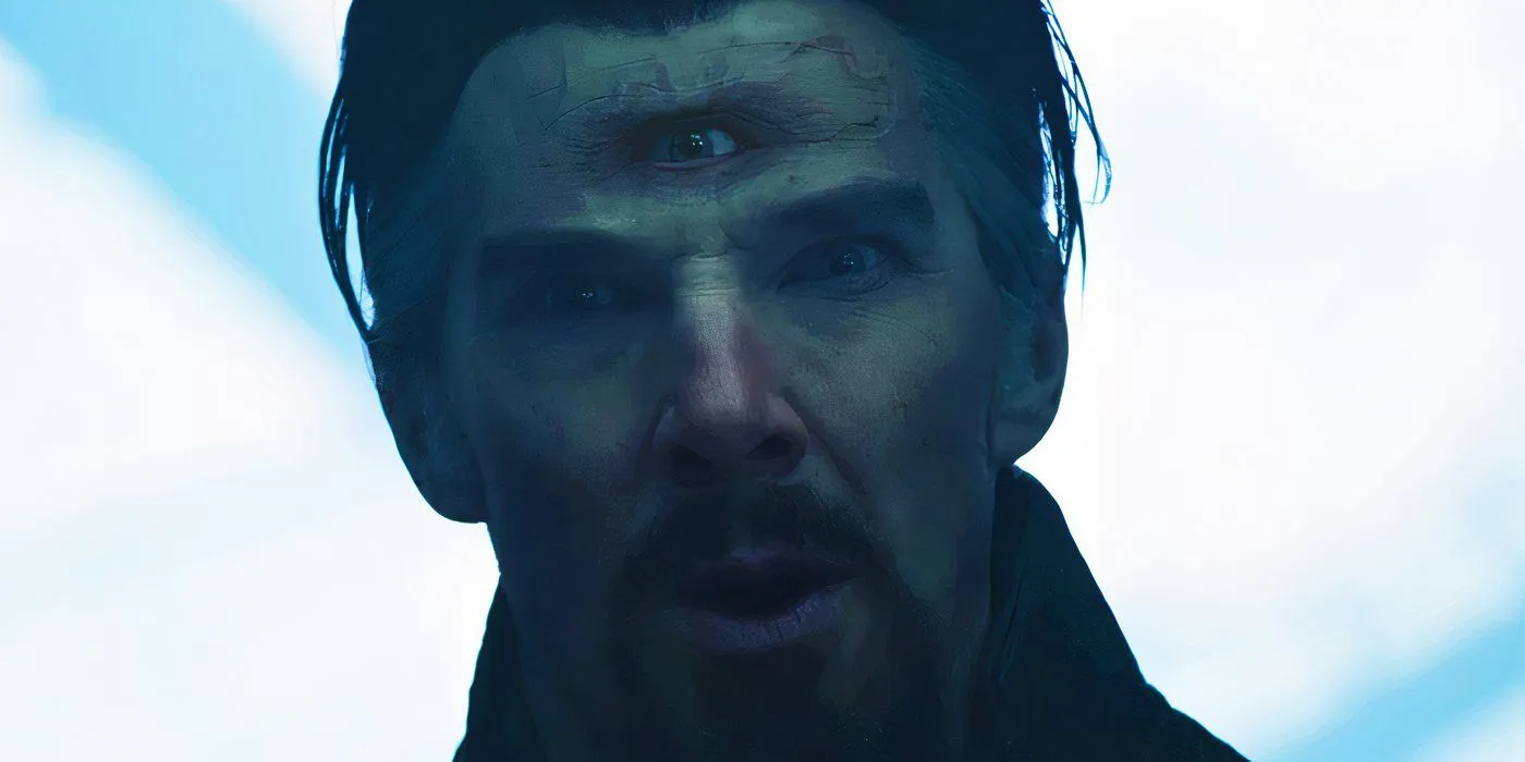 Sinister Strange montre son troisième œil dans Doctor Strange in the Multiverse of Madness