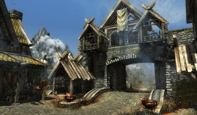 Skyrim Player Showcases Practical Uses for Barrels in Whiterun