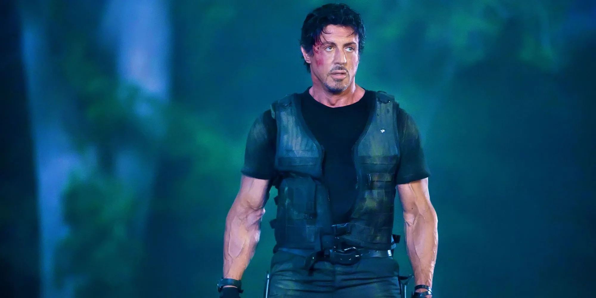 Sly Stallone dans le rôle de Barney Ross