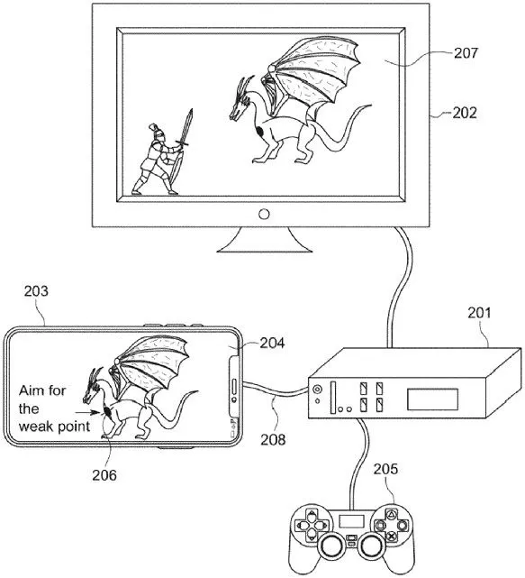 Brevet 6 sur l'écran du téléphone Sony PlayStation