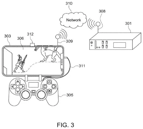 Brevet 2 sur l'écran du téléphone Sony PlayStation