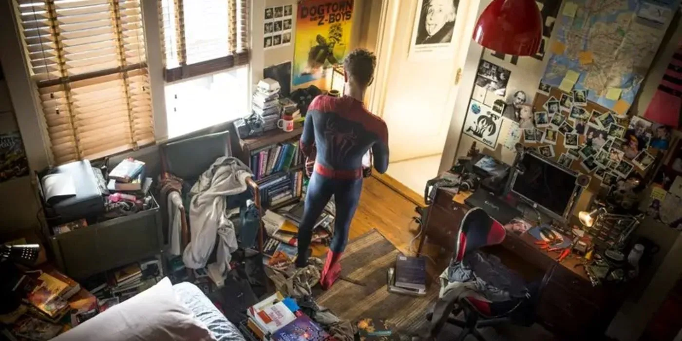 Peter Parkers Schlafzimmer in The Amazing Spider-Man 2