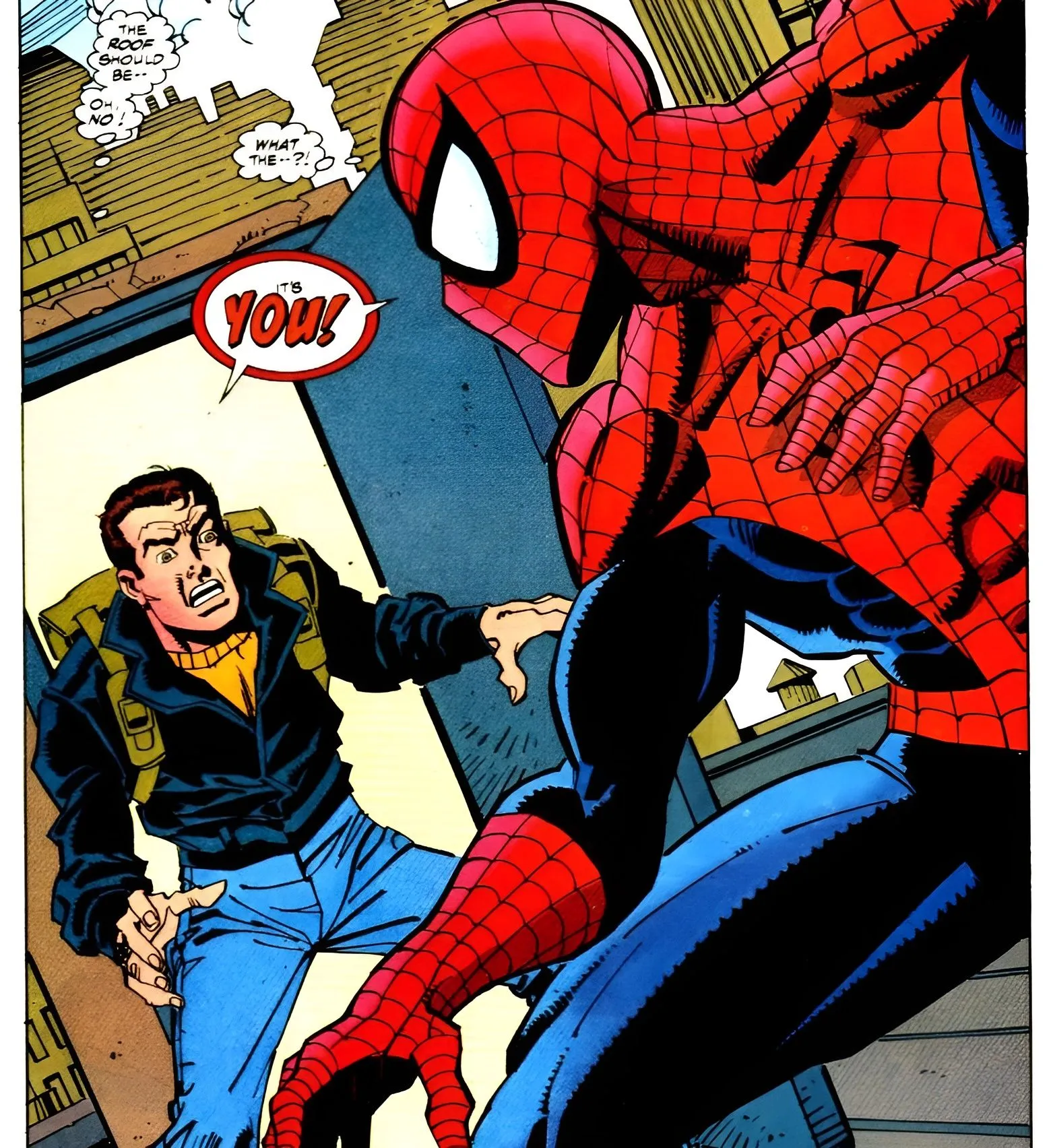 Primer encuentro de Spider-Man y Ben Reilly.