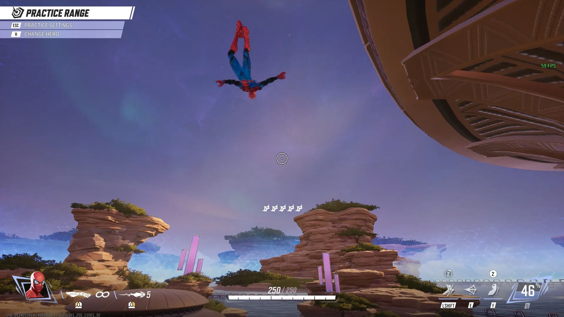 L'agilité de Spider-Man dans Marvel Rivals