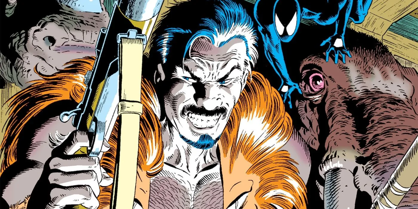 Kraven dà la caccia a Spider-Man nei fumetti.