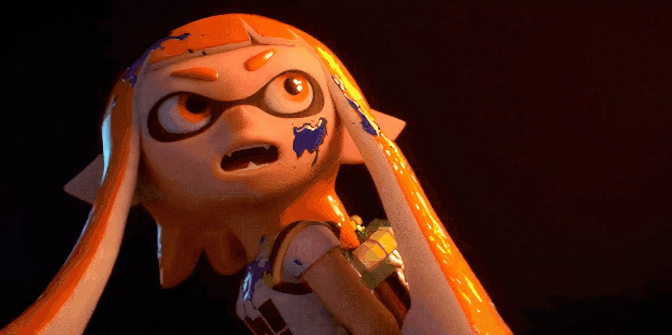 Splatoon Inkling-Reaktion