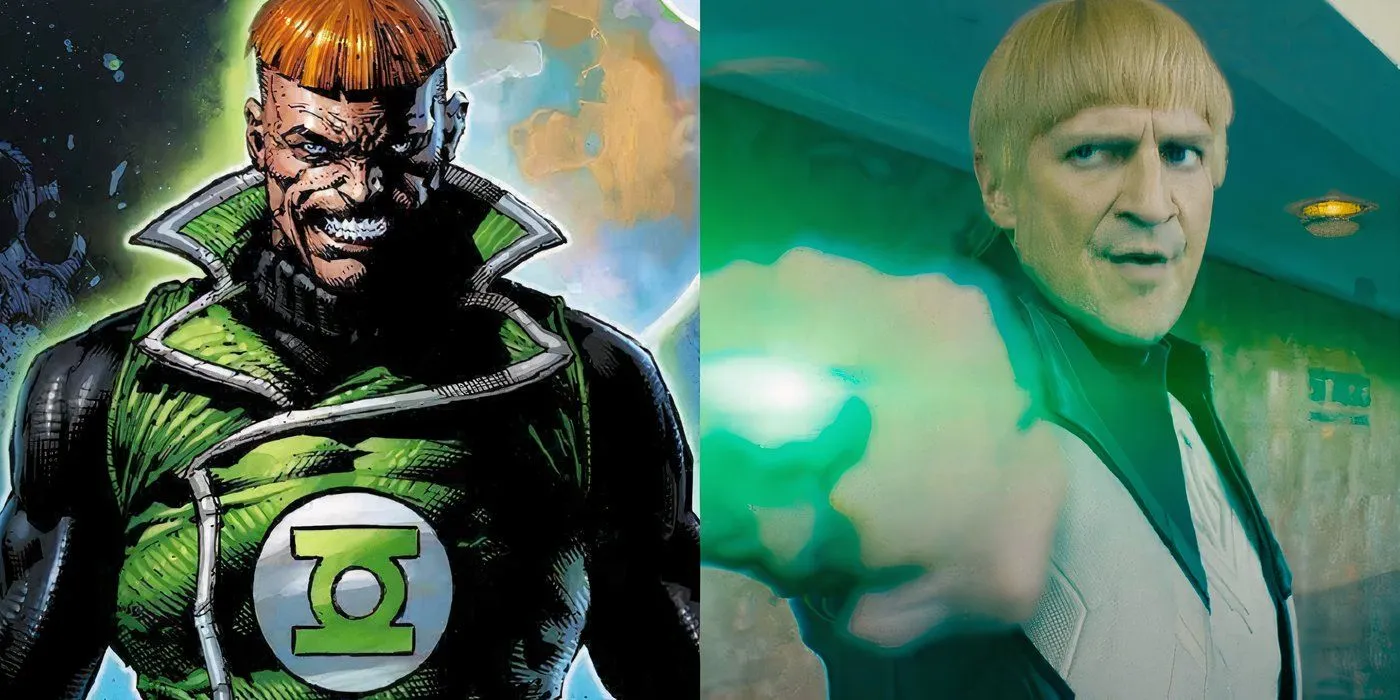 Confronto con Guy Gardner