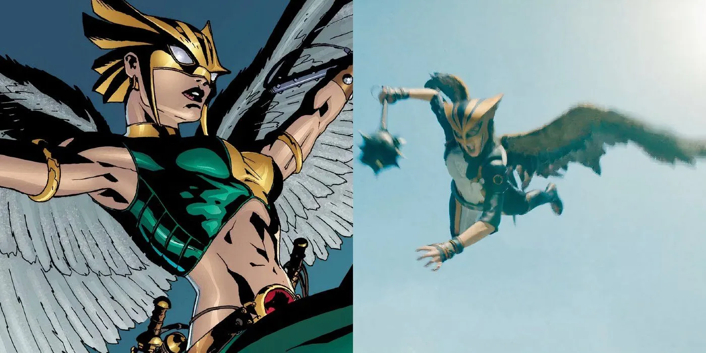 Confronto con Hawkgirl