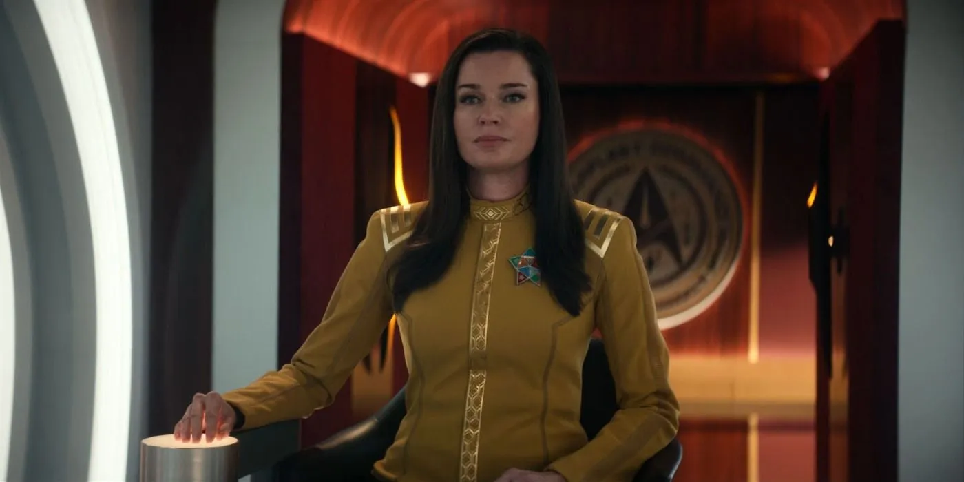 Rebecca Romijn als Nummer Eins in Strange New Worlds