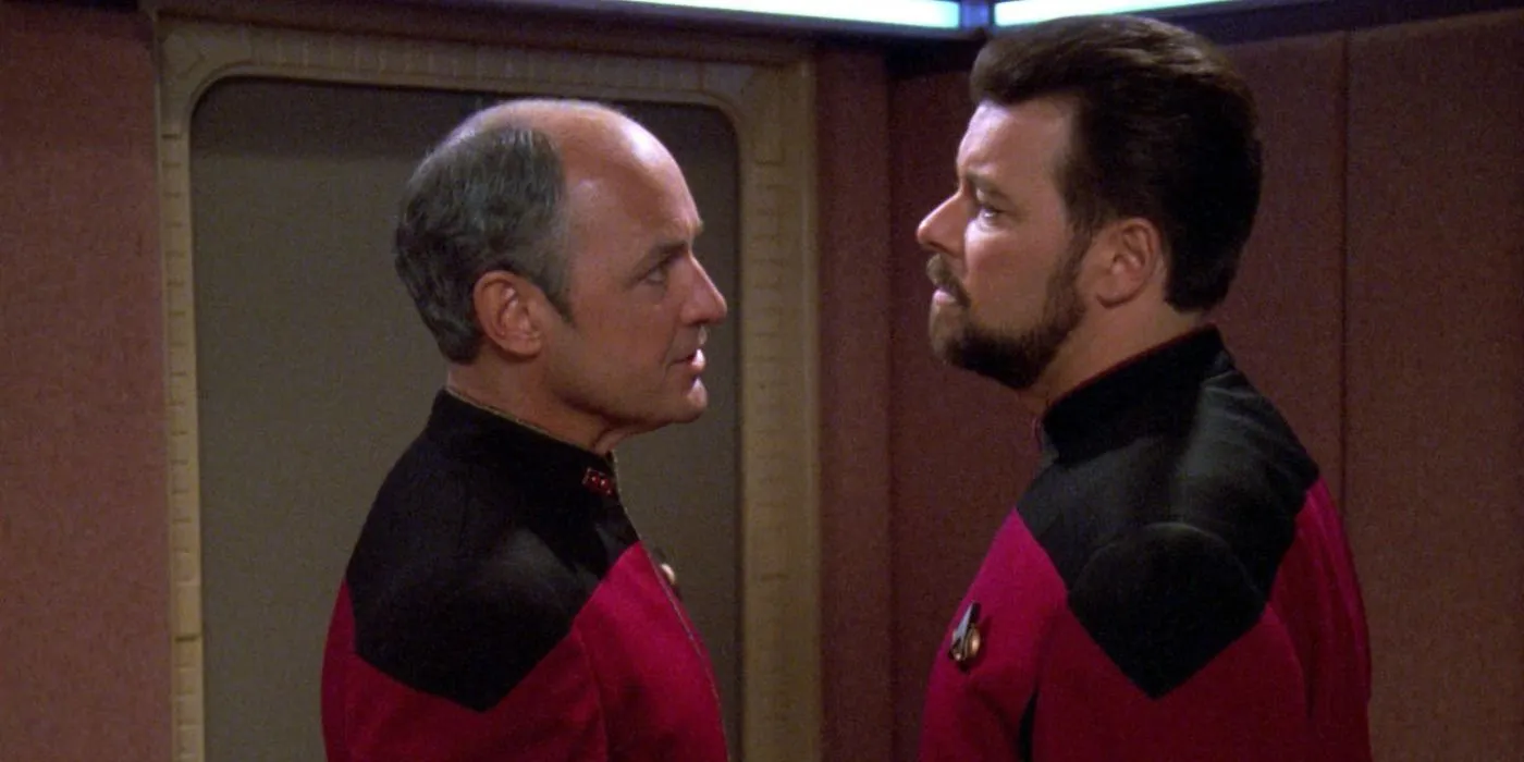 Riker and Picard