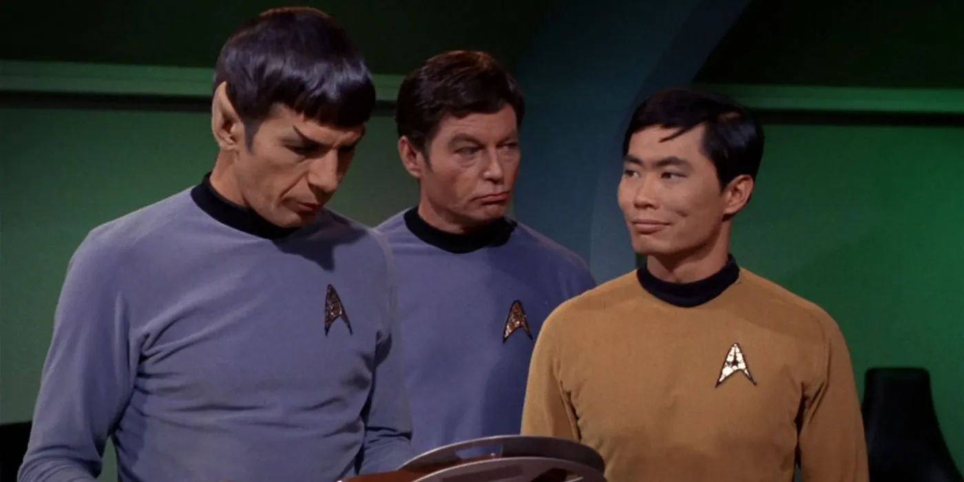 Kirk, McCoy e Sulu