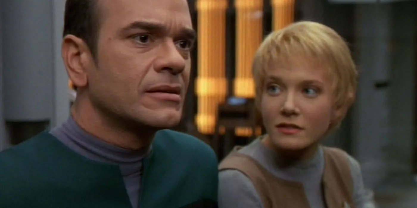 Kes und der Doktor in Star Trek: Voyager