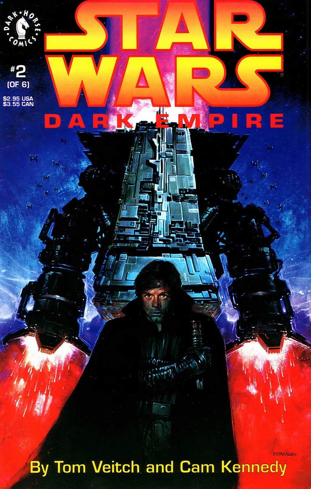 Star Wars: Dark Empire #2 Copertina