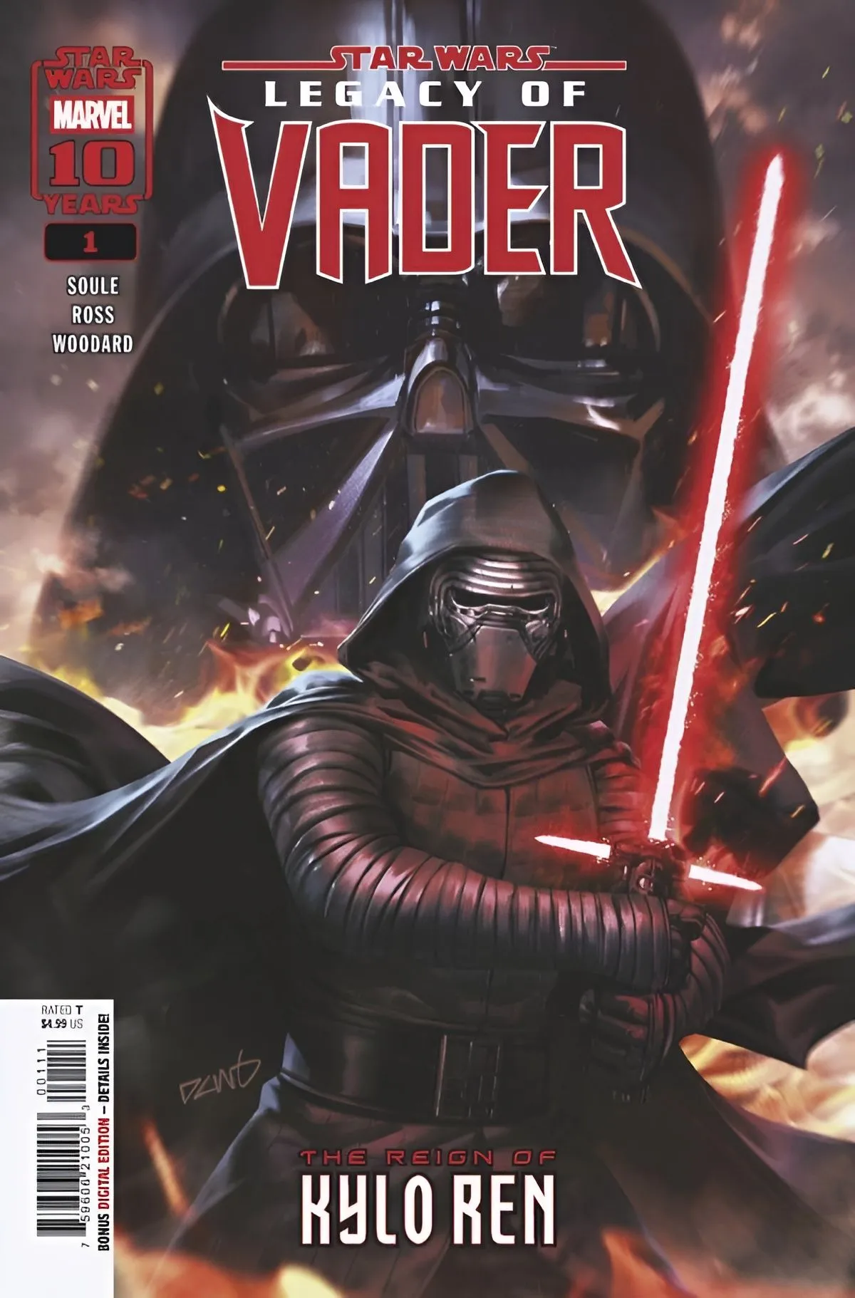 Couverture de Star Wars : L'héritage de Vador