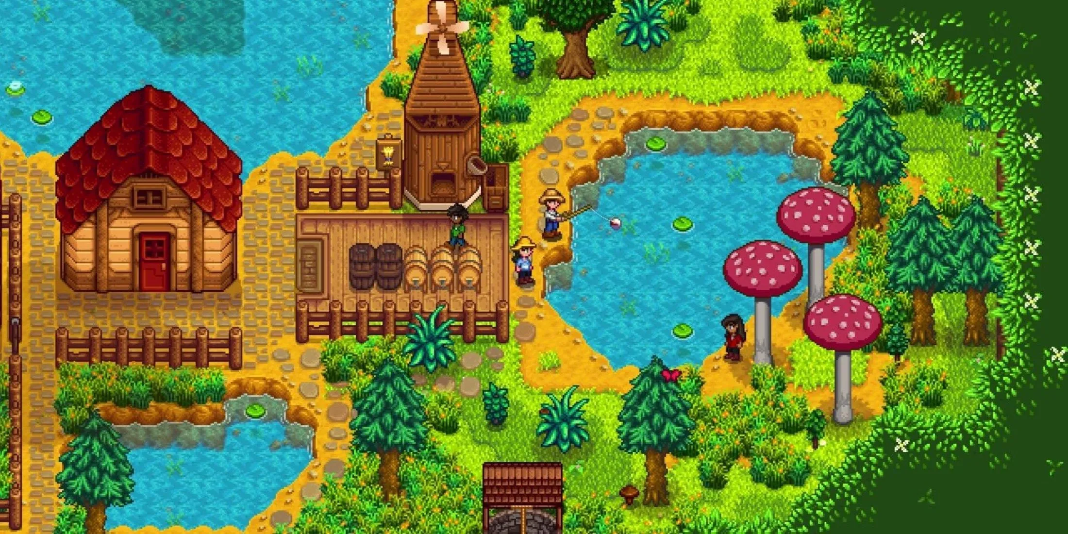 Stardew Valley マルチプレイヤー スクリーンショット