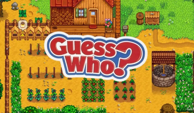 ゲーマーがスターデューバレーをテーマにした「Guess Who?」ボードゲームを開発