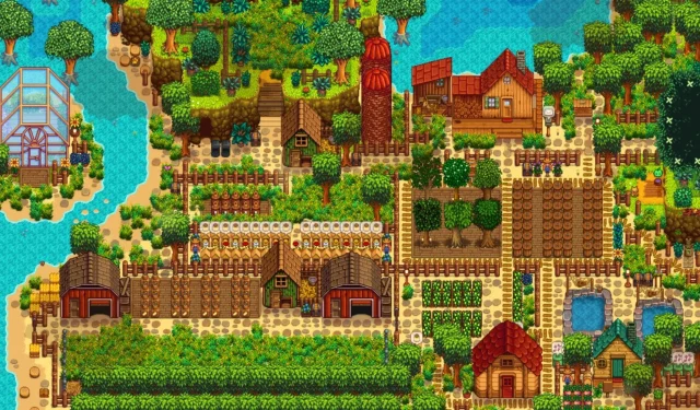 Ferme en pain d’épices inspirée de Stardew Valley créée par un fan