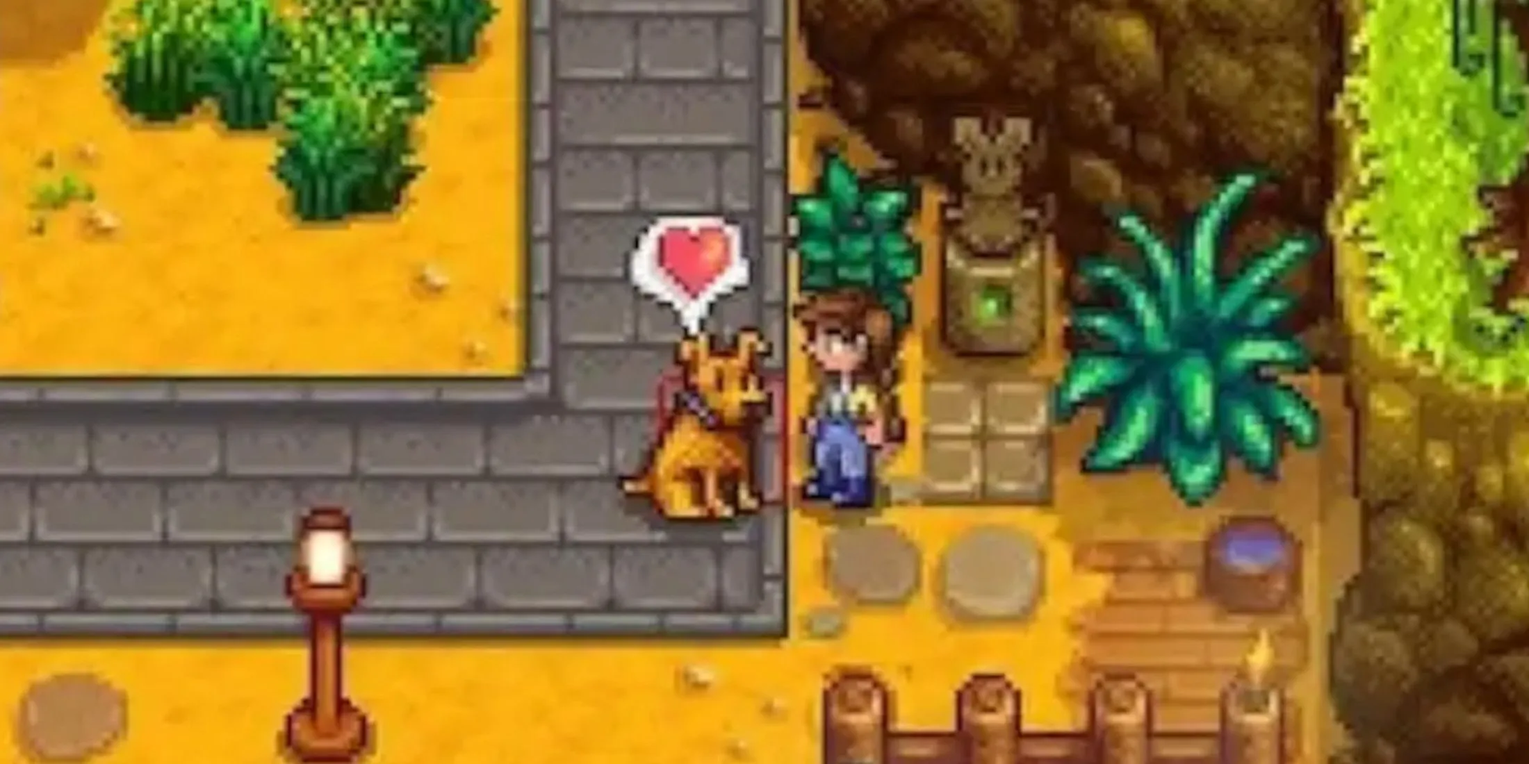 Dog Heart in Stardew Valley