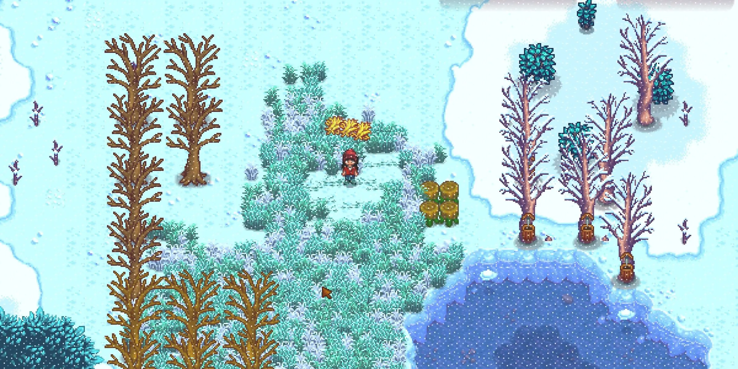 Stardew Valley hay storage in winter