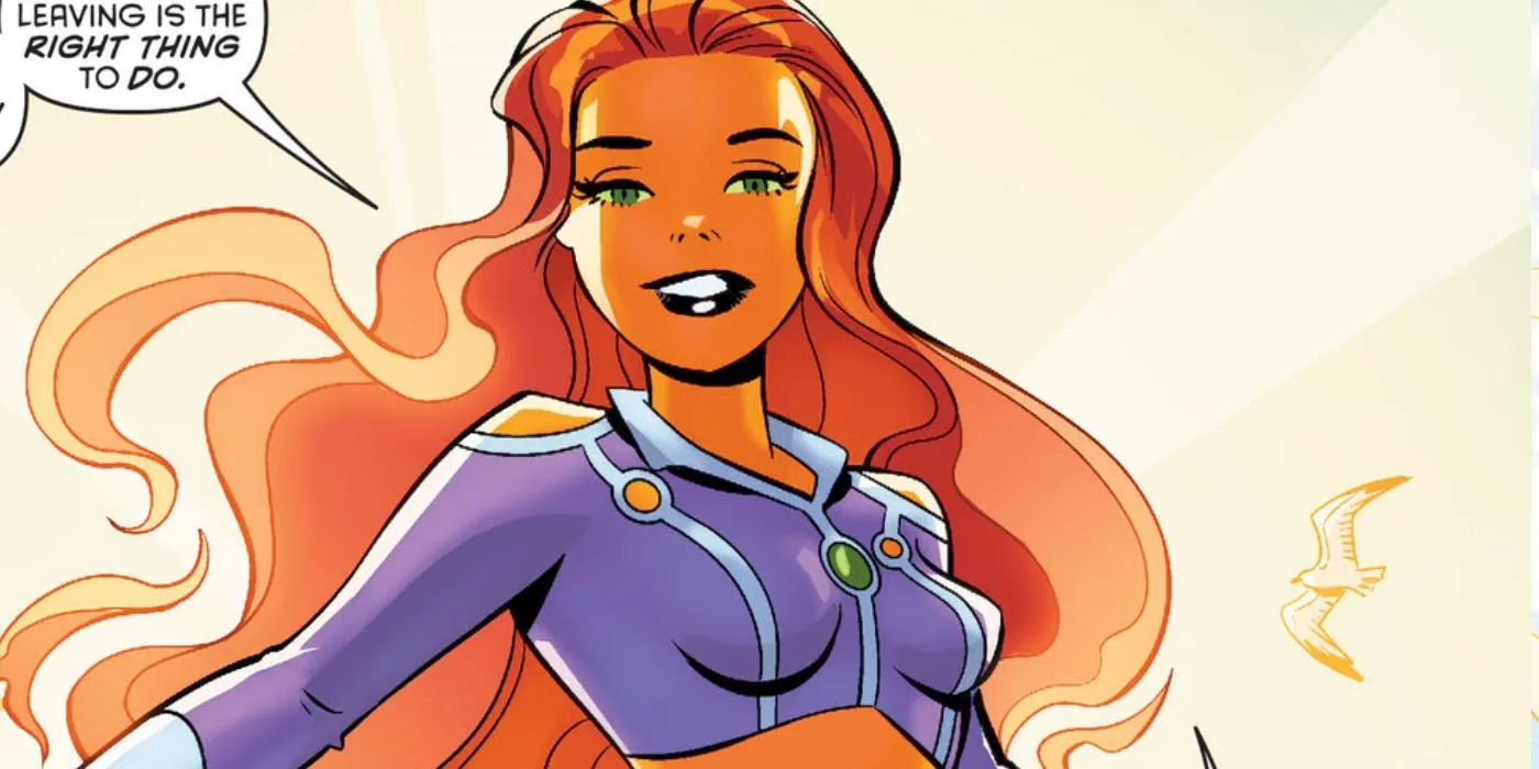 Starfire lascia la DC