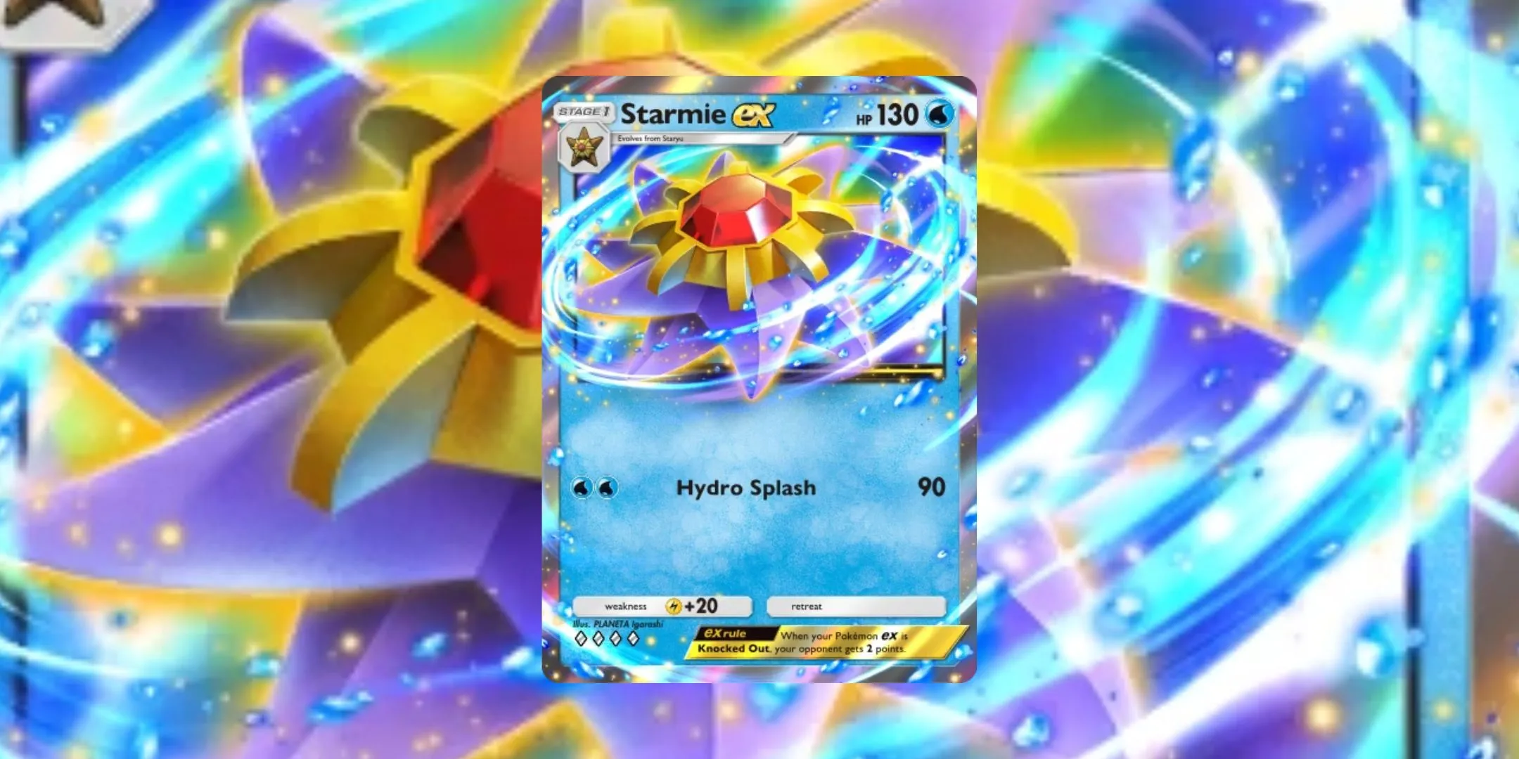 Starmie ex-cartão