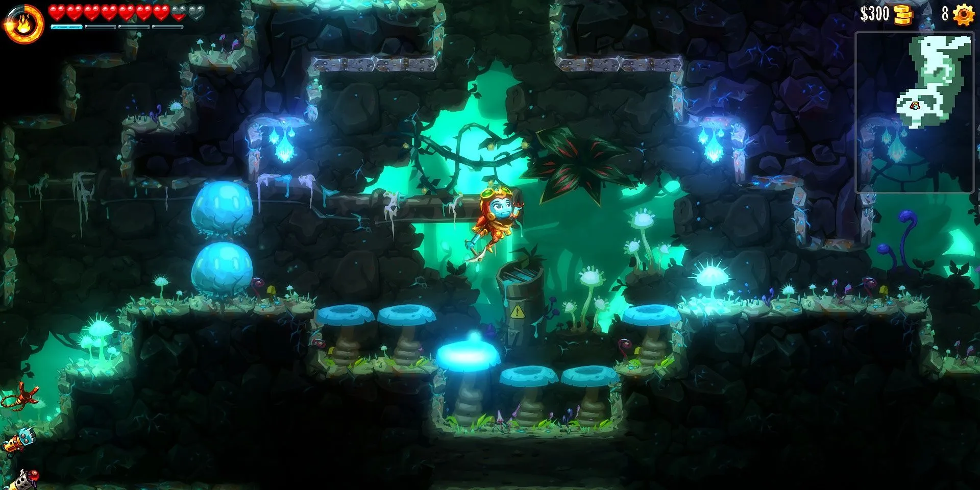 Modalità di gioco di SteamWorld Dig 2