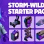 Guía para obtener el paquete de inicio de LEGO Fortnite Storm-Wild Raven