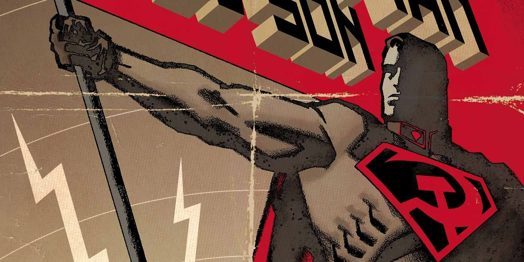 Plakat komiksowy Superman Red Son