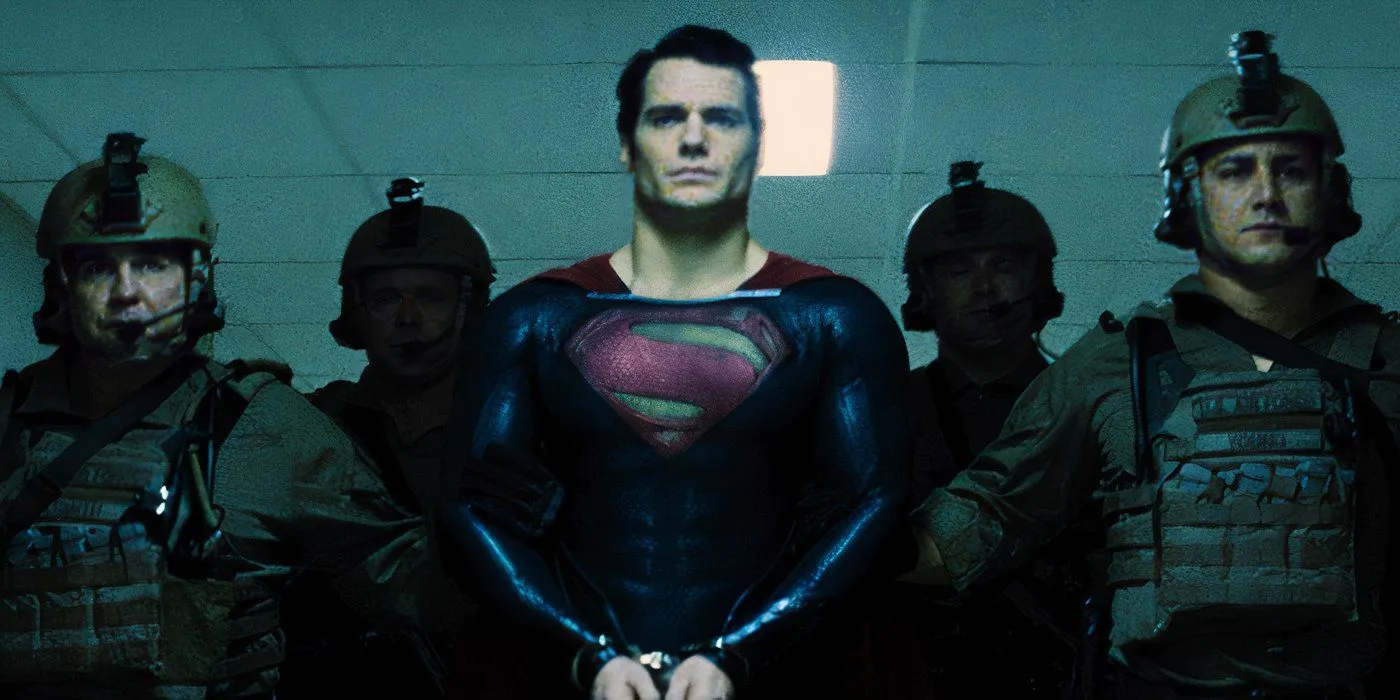 Superman detenido en Man of Steel