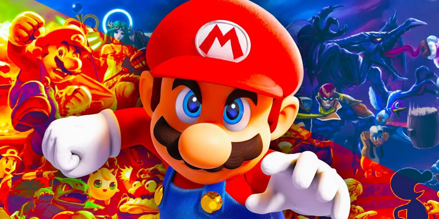 Les mouvements de Super Smash Bros. dans le film Super Mario Bros.