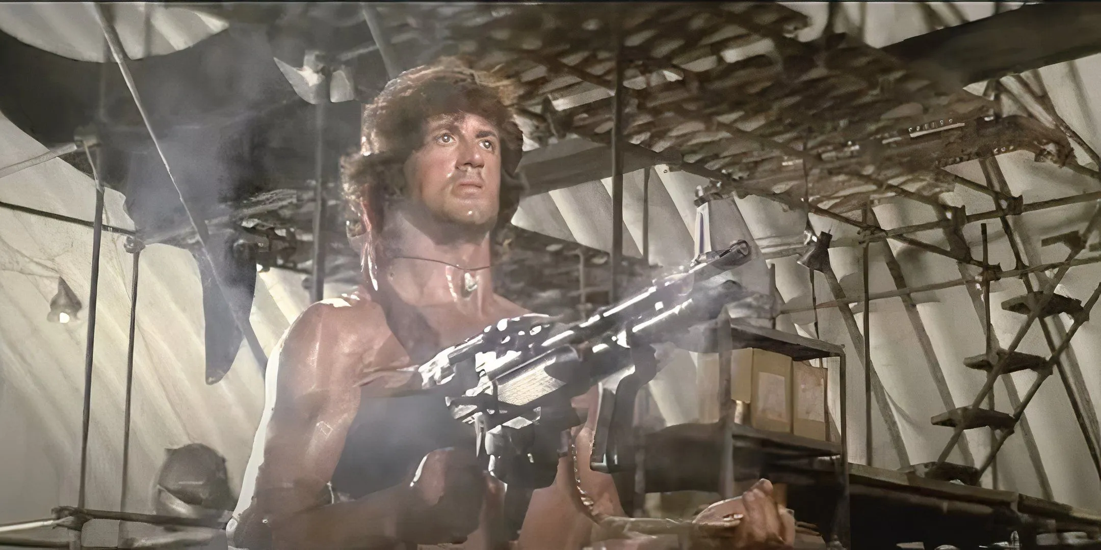 Sylvester Stallone w Rambo: Pierwsza krew, część II