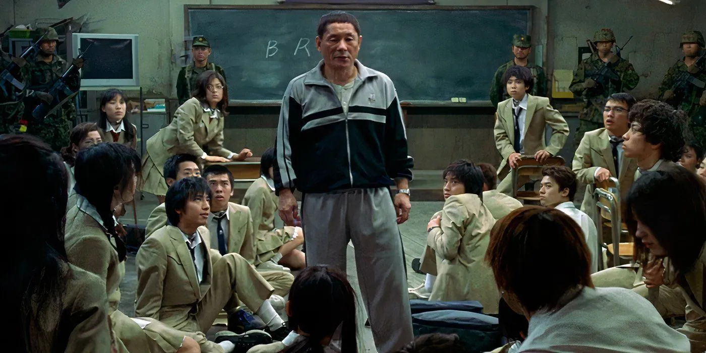 Takeshi Kitano in Battaglia Reale