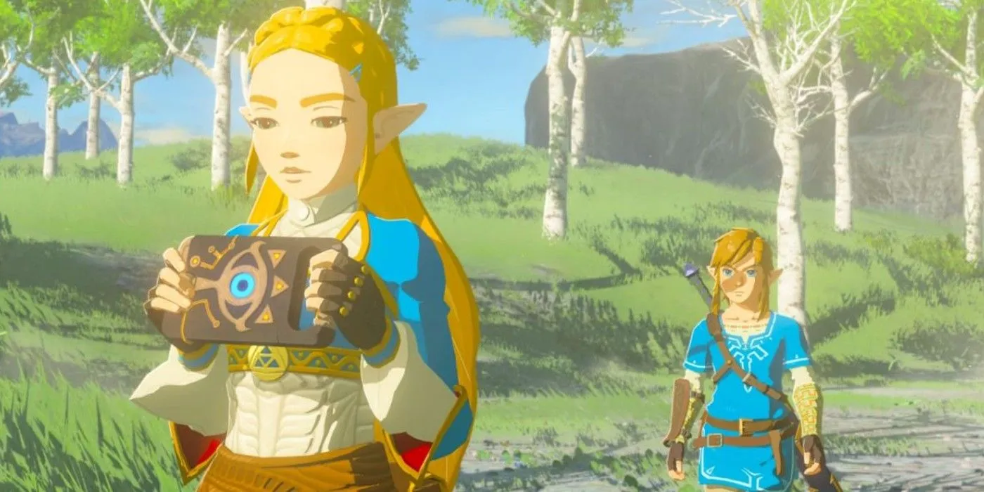 Tears of the Kingdom a raté une grande opportunité sans Zelda jouable - La princesse Zelda se détourne de Link, de Breath of the Wild