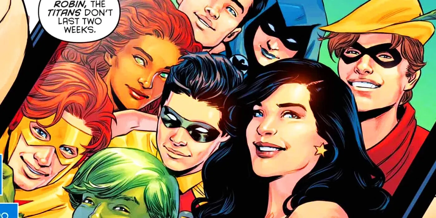 Teen Titans come una famiglia