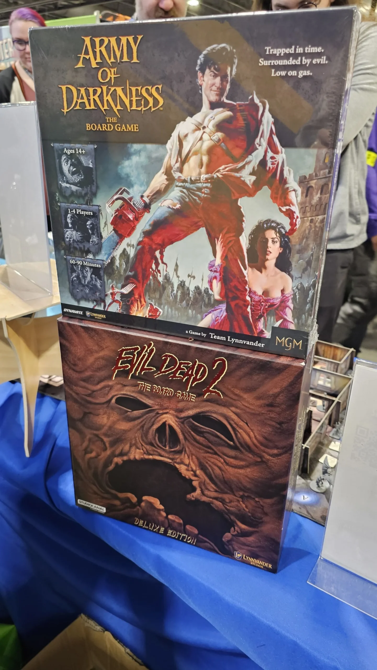 Jeux de société Army of Darkness et Evil Dead 2