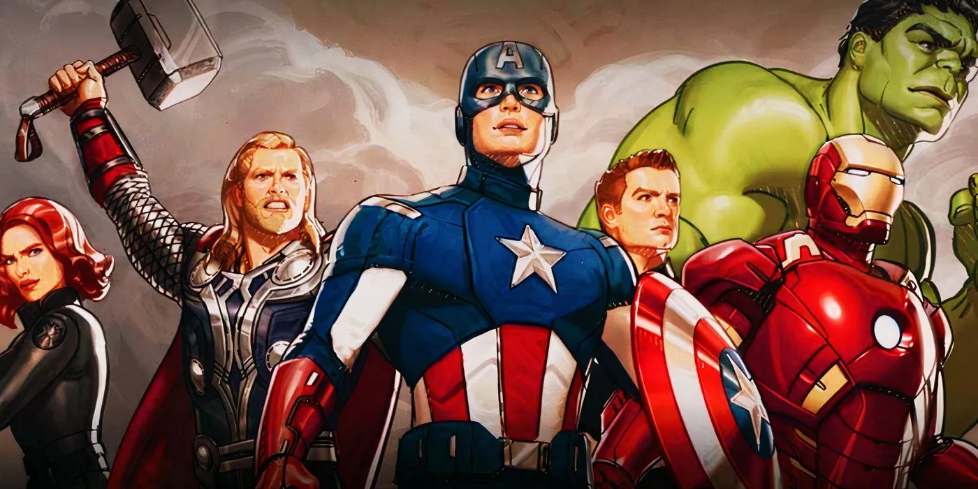 Die Avengers im Cartoon-Stil von „What If…?“