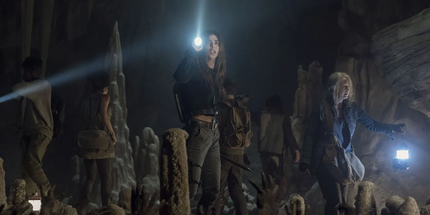 La cueva escapa de the walking dead temporada 10