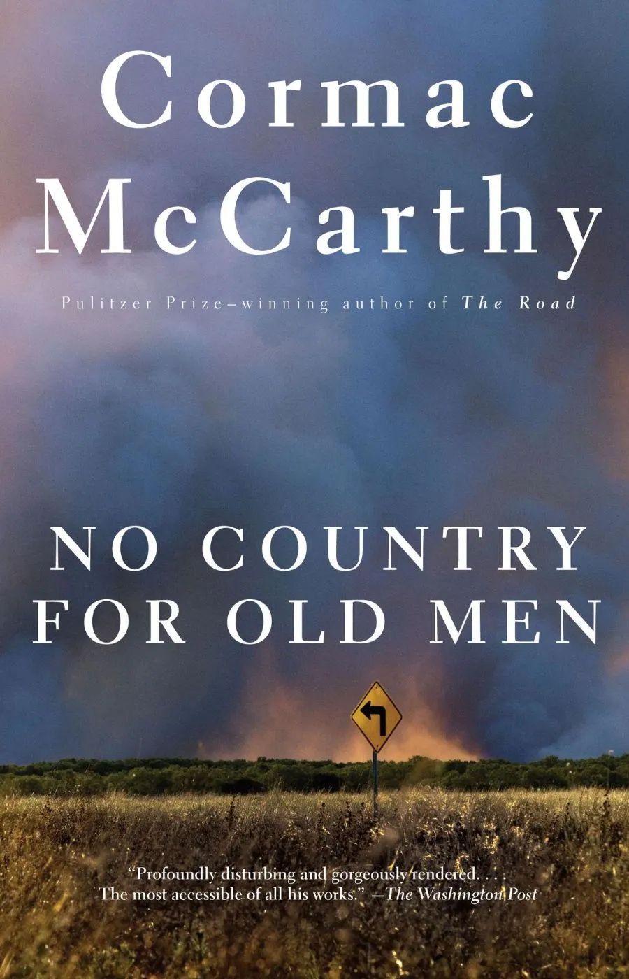 La portada de No es país para viejos de Cormac McCarthy.