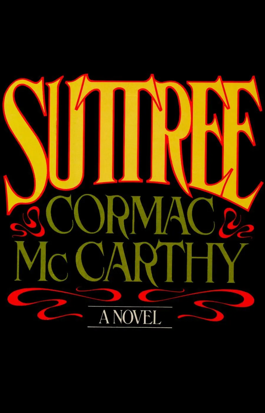 La portada de Suttree de Cormac McCarthy.