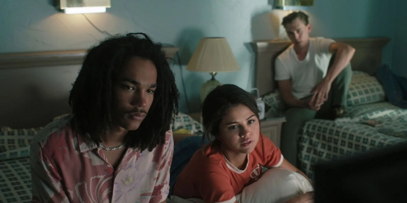 Luka Sabbat, Selena Gomez e Austin Butler in The Dead Don't Die