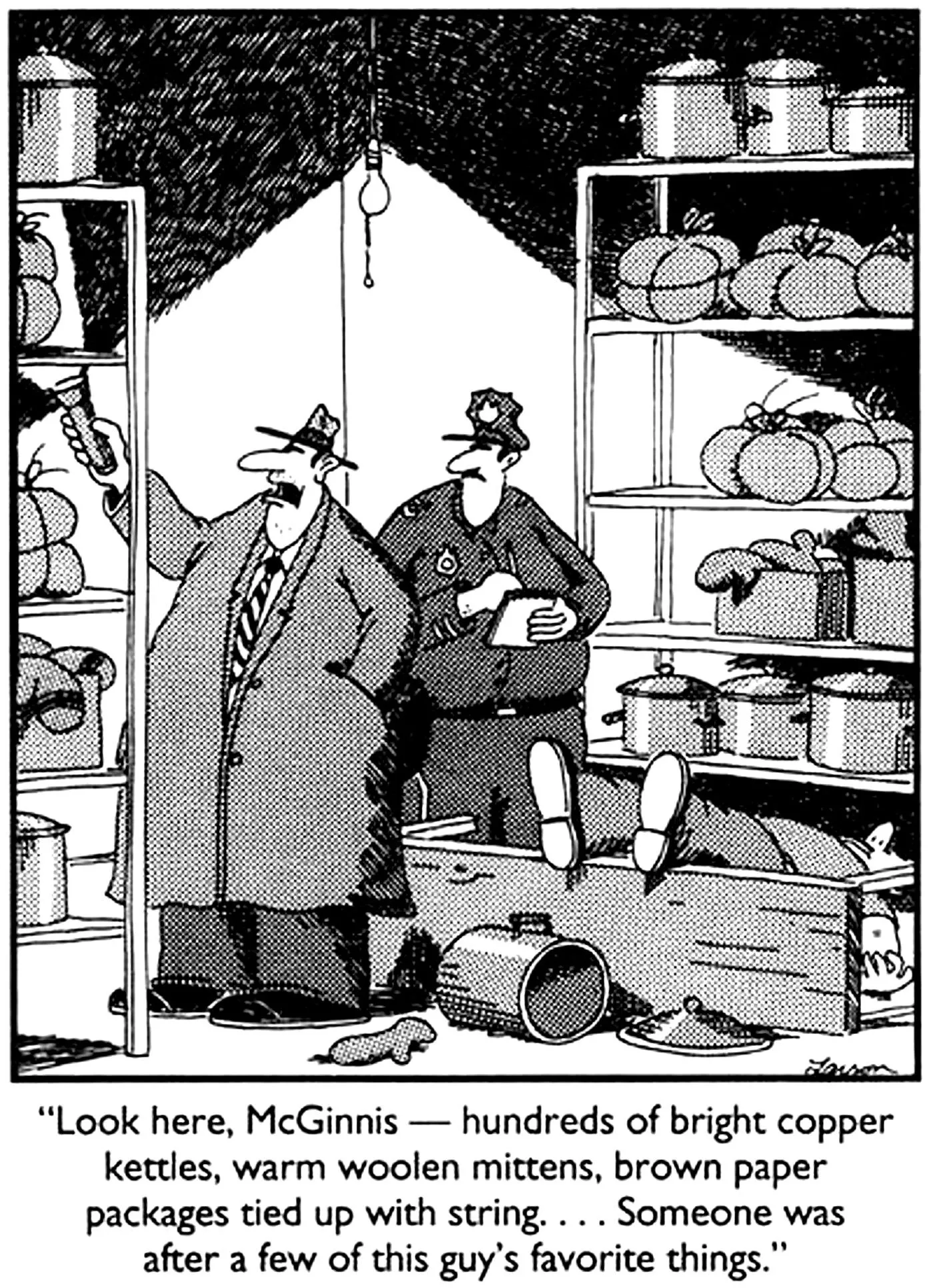 Far Side-Comic über Lieblingssachen