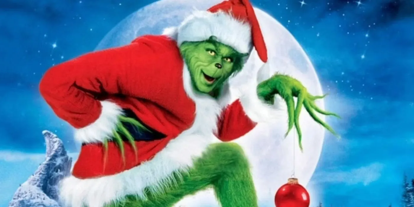 Il Grinch vestito da Babbo Natale