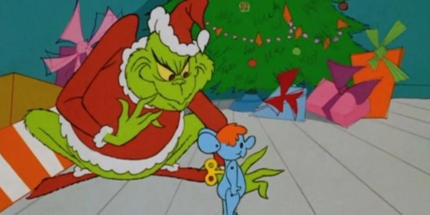 Il Grinch che ruba un giocattolo