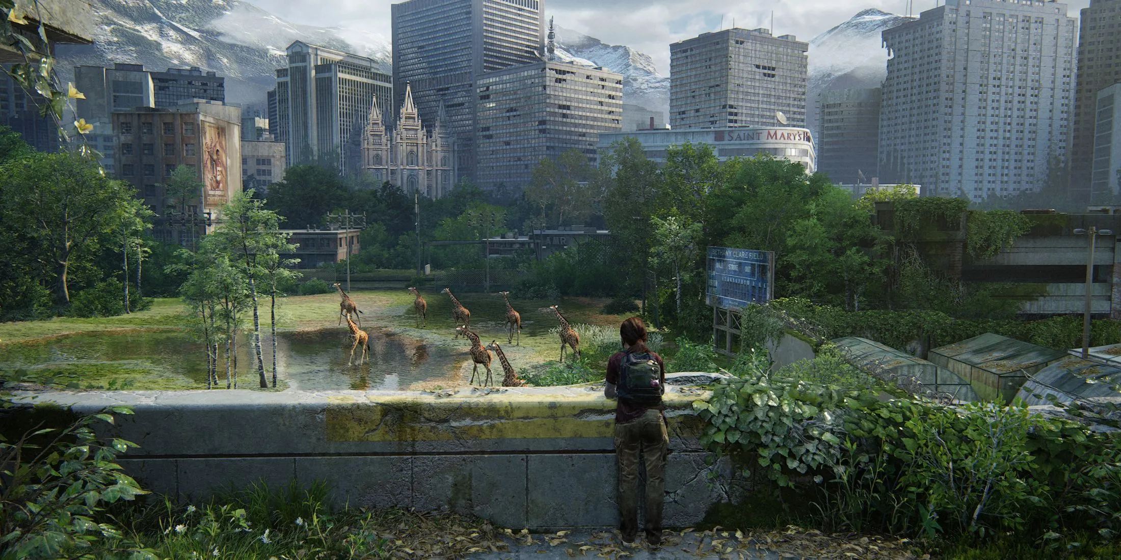 The Last of Us Parte 1 - Ellie e Girafas