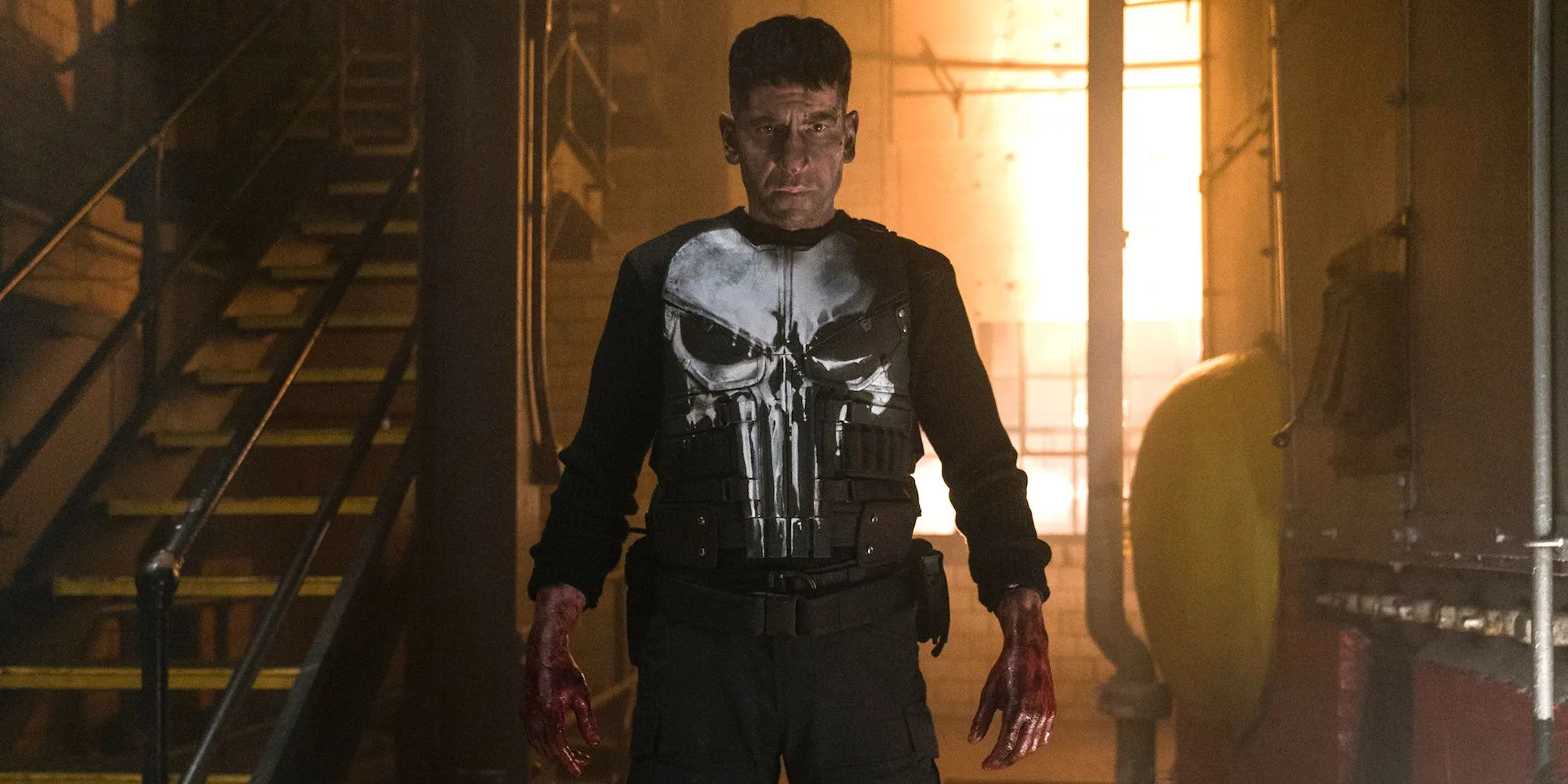 Frank Castle standing in The Punisher