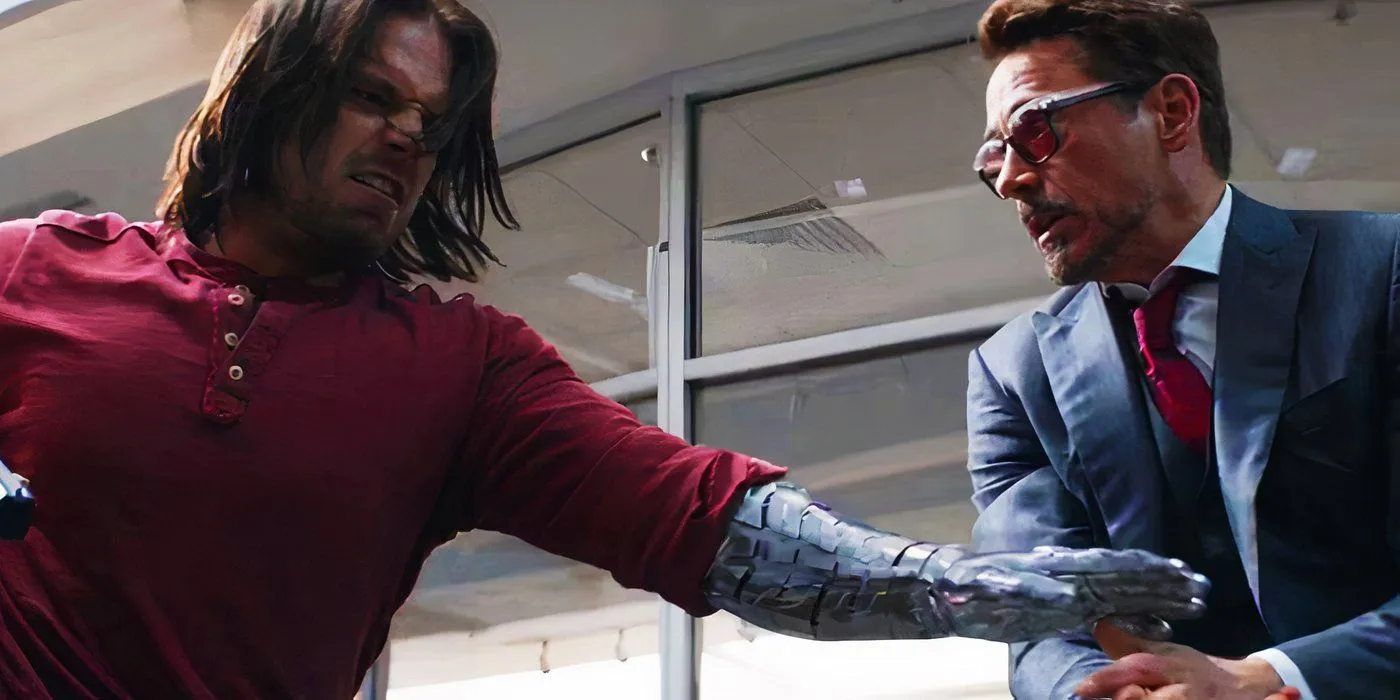 Winter Soldier kämpft gegen Tony Stark