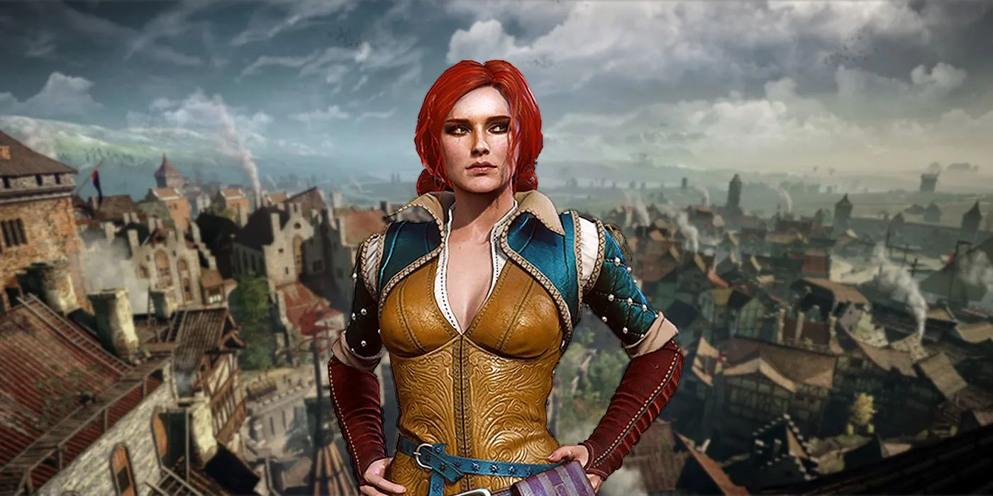 Triss in Novigrad aus The Witcher 3