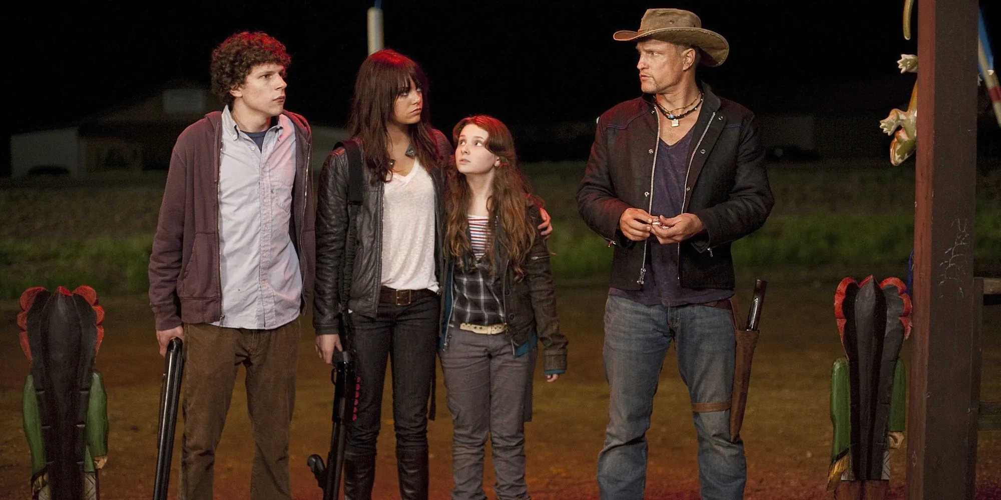 Il cast di Zombieland